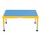 Vestil Adj. Steel Stand, 10-1/2-16-1/2 H, 24 x 36, 10.5 Overall Height, Steel, Yellow AHT-H-2436 - alternate 6